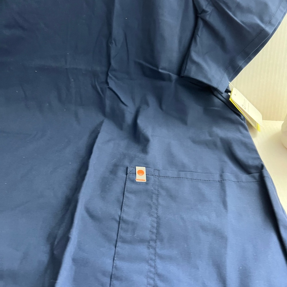 Code Happy Women’s Scrub Top - Picture 2 of 7
